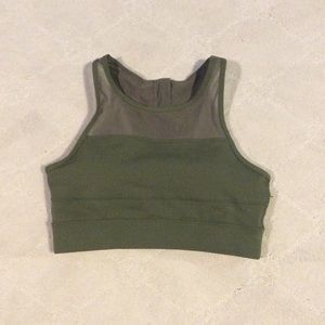 ZYIA Olive Green All Star Bra
